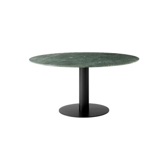 In Between SK20 Dining Table - Black/Verde Guatemala
