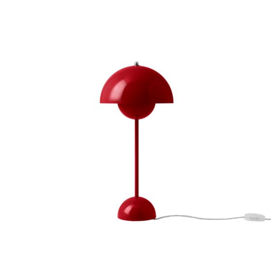 Flowerpot Table Lamp VP3 - Vermilion Red