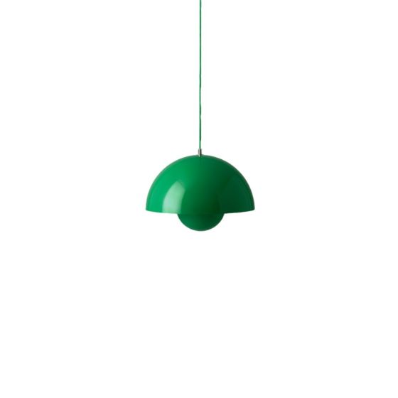 Flowerpot Pendant VP7  A 37 Cm - Signal Green
