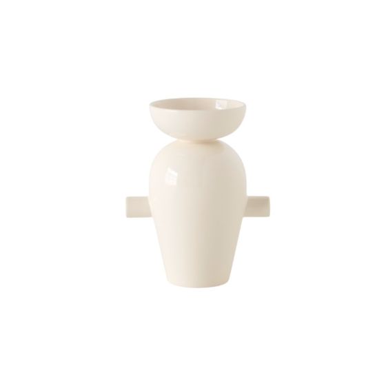 Momento Vase JH40 W32 D18 H27 - Cream