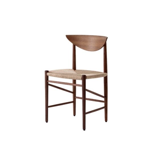 Drawn HM3 Dining Chair - Oiled Walnut / Natural paper cord