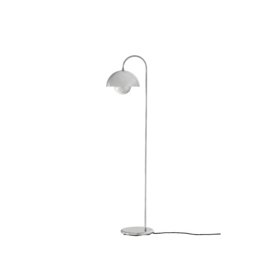 Flowerpot Floor Lamp VP12 - Chrome-Plated