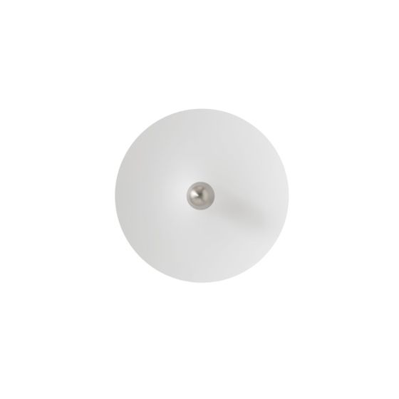 Kantarell Wall and Ceiling Lamp Ø55 CM - Nickel Plate