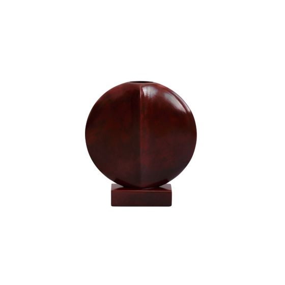 Guggenheim Vase Mini - Maroon