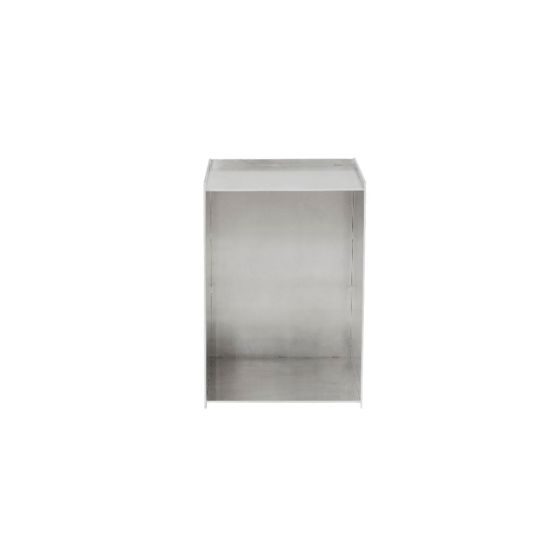 Rivet Box Table - Aluminum