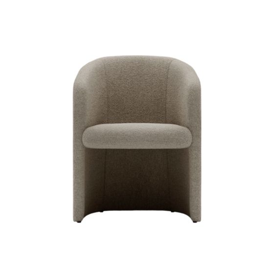 Covent Club Chair - Upholstery Barnum 003 Hemp