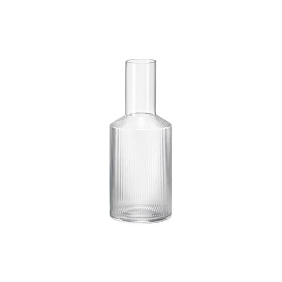 Ripple Glass Carafe - Clear