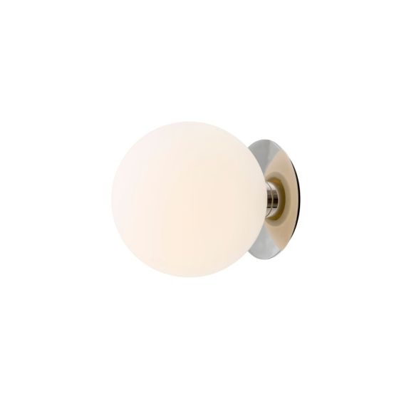 TR Bulb Ceiling & Wall Lamp - Polished Steel