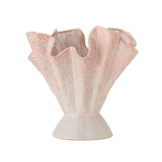 Plier Vase - Rose Stoneware