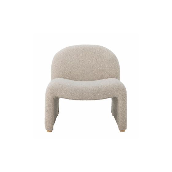 Neel Lounge Polyester Chair - Nature