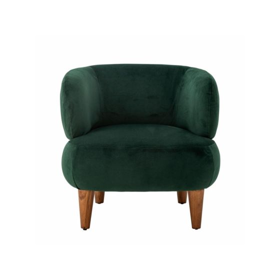 Ruperta Lounge Chair, Polyester Green