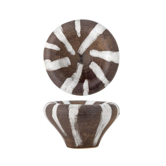 Ladris Bowl - Brown Stoneware