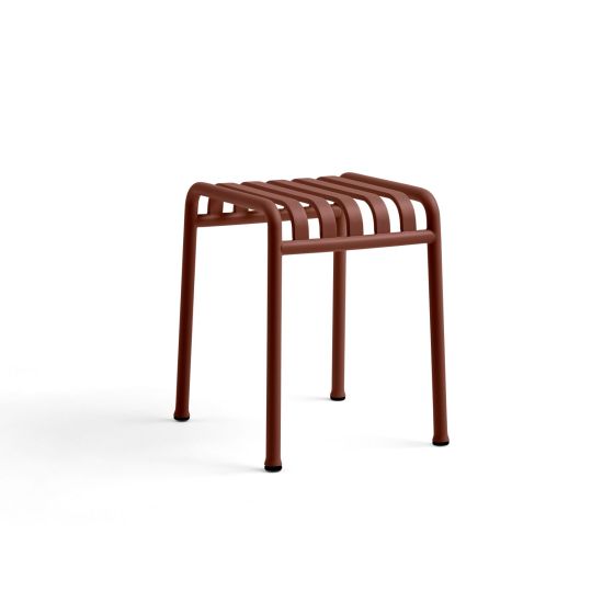 Palissade Stool - Iron Red Power Coated Steel