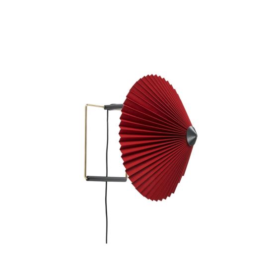 Matin Wall Lamp 300 - Oxide Red Shade