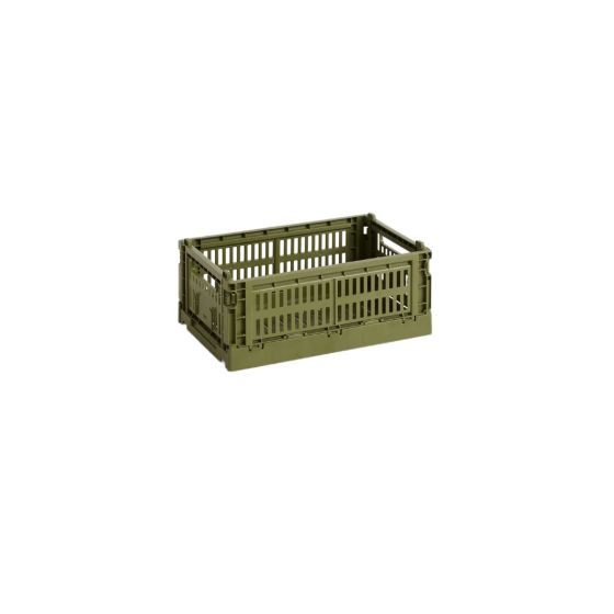 Colour Crate Small - Olive