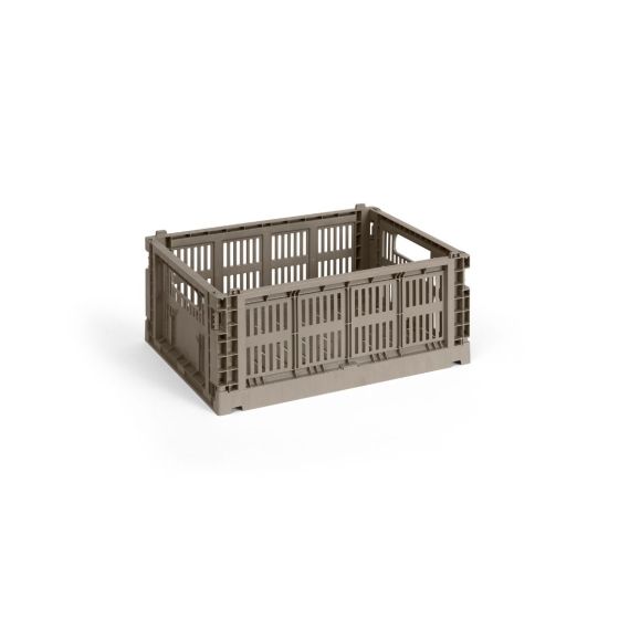 HAY Colour Crate-Medium-Warm grey