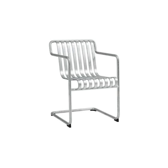 Palissade Cantilever Dining Armchair - Hot Galvanised