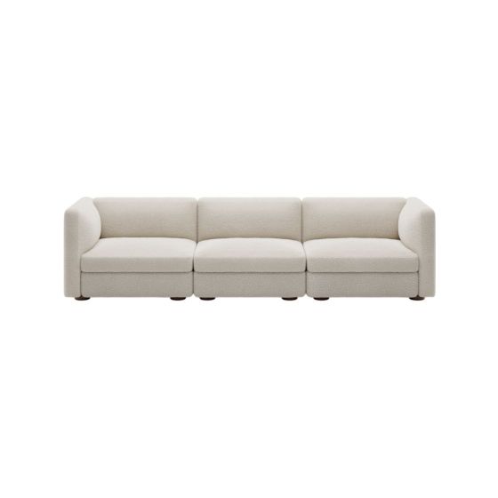 Coda Modular Sofa Configuration 4 - Upholstery Drake 002 Spacedust
