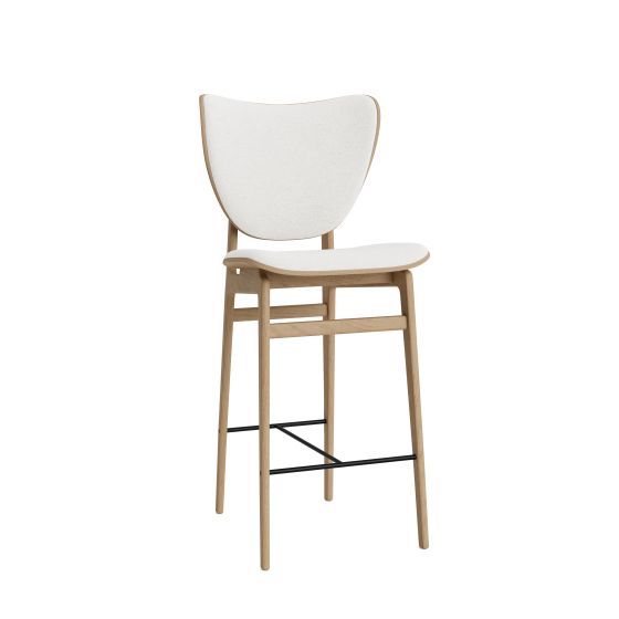 Elephant Bar Chair 65cm - Natural Oak/Barnum Boucle Col 1