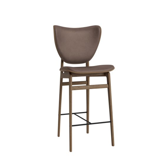 Elephant Bar Stool - Smoked Oak/Dunes Dark Brown 21001