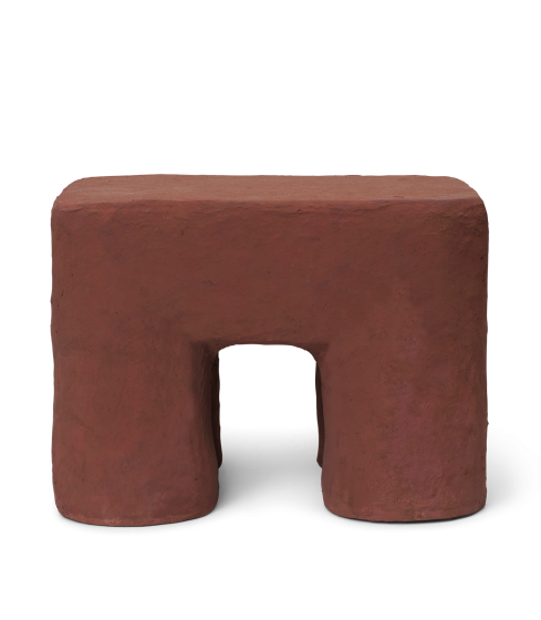 Podo Stool - Red Brown