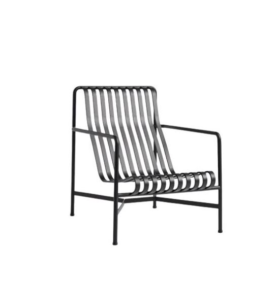 Palissade Lounge Chair High - Anthracite