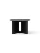 Androgyne Side Table A 63 Steel Base - Black