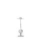 Interconnect Candle Holder, W42,5, Stainless Steel