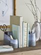 Meliad Bookend - Blue Stoneware
