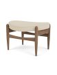 Elizabeth Ottoman - Walnut/Upholstery (Hallingdal 65 200)