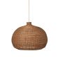 Braided Lamp Shade - Natural Belly