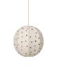 Dots Embroidered Textile Lampshade