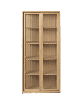 Reed Vitrine - Natural Oak