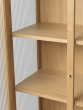 Reed Vitrine - Natural Oak