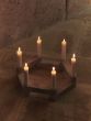 Newel Modular Candle Holder Set - Travertine