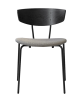Herman Dining Boucle - Black/Sand