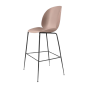 Beetle Bar 75 Chair - Black Matt/Sweet Pink, Plastic Glides