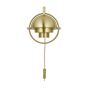 Multi-Lite Wall Lamp - Brass/Shiny Brass