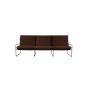 Desert 3 seater Outdoor Sofa - Black Legs / Upholstery Pure Boucle Chestnut