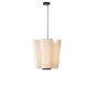 Bella Chandelier SC114 Ø47 - Bronzed & Soft Canvas