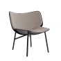 Dapper Chair - Black Oak/Black Re Wool-628