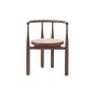 Bukowski Dining Chair - Walnut Legs / French Cane Seat
