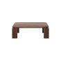 Atlas Coffee Table 82 x 82 CM - Fumed Oak