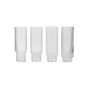 Ripple Long Drink Glass (Set of 4) - Clear