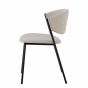 Marlo Dining Chair - White Polyester