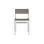 Union Outdoor Chair - Aluminum / Taupe Mesh