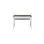 Union Outdoor Stool - Aluminum / Taupe Mesh
