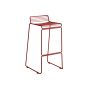 Hee Bar Stool High - Rust