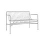 Palissade Dining Bench Armrest - Galvanised