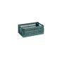 HAY Colour Crate-Small-Dark green